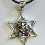 מגן דוד עם אבני החושן