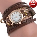 שעון רצועות בשילוב שרשרת גולדפילד